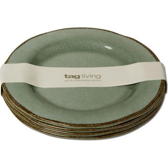 Tag Veranda Melamine Salad Plates Set of Four Slate Blue Dining at Nordstrom