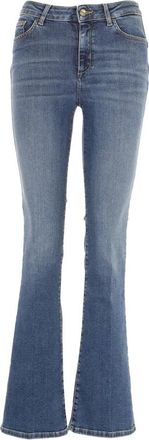 Liu Jo Flared Jeans - Dames - Flared Jeans - Blauw - W32 - Denim - Jeans