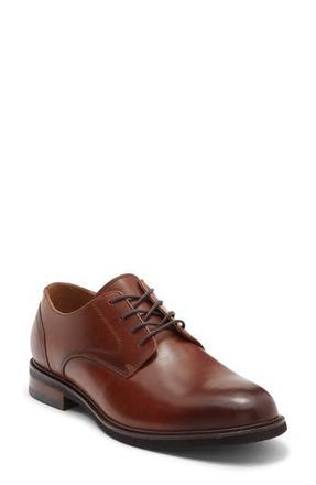 Nordstrom Rack Reid Plain Toe Derby in Brown Leather at Nordstrom Rack, Size 10.5
