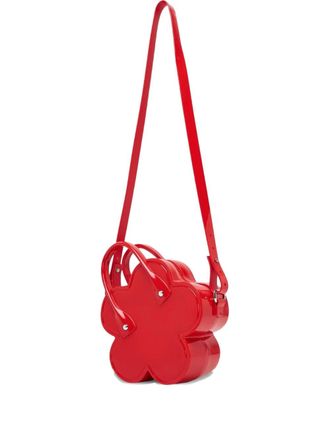 Comme Des Gar&ccedil;ons x Melissa flower tote bag - women - PVC - OS - Red