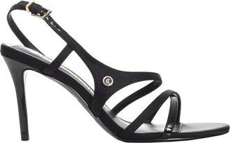 Just Cavalli Sandalen - Dames - Sandalen met hakken - Zwart - 41 EU - Schoenen