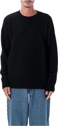 Roberto Collina Round-neck Truien - Heren - Ronde hals truien - Zwart - M - Truien & Vesten