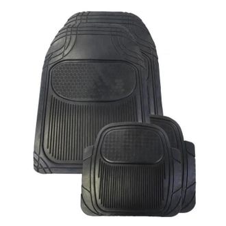OEM Hp-autozubehor Alfombrilla De Coche Resistente De Caucho Negro
