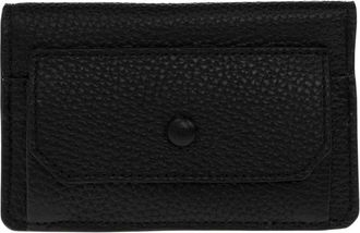 Brioni Leren Kaarthouder - Heren - Portefeuilles - Zwart - ONE Size - Leer - Accessoires