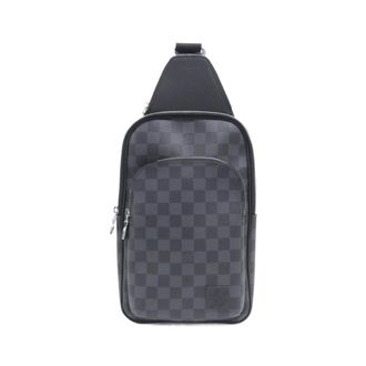 Louis Vuitton Damier Graphite Graphite Coated Canvas Shoulder Bag (Pre-Owned)