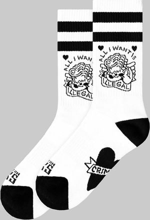 American Socks Cherubin - Mid High Socks estampado