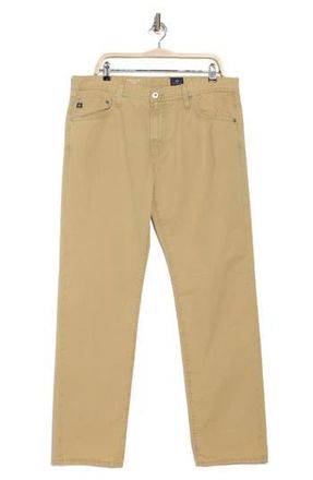 AG - Adriano Goldschmied Graduate Tailored Leg Pants in Colonial Beige at Nordstrom Rack, Size 36