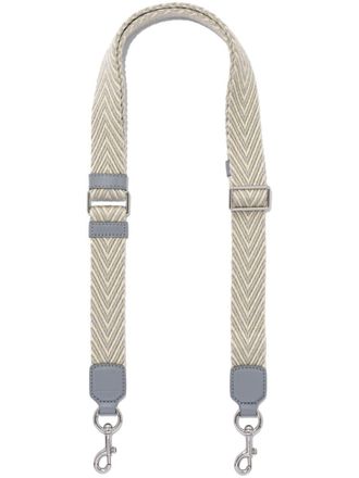 Marc Jacobs Tracolla The Arrow Webbing - Bianco