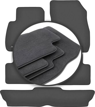 OEM Alfombrillas Premium Para Opel Zafira C 7 Plazas (2012-2019)