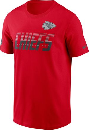Nike Kansas City Chiefs Sideline Team Issue Nike Mens Dri-FIT NFL T-Shirt in Red | 02ET65N7G-TF9