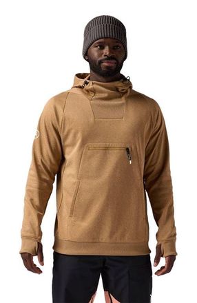 Backcountry Meltdown Water-Resistant Hoodie - Mens in Bistre Heather at Nordstrom, Size Xx-Large