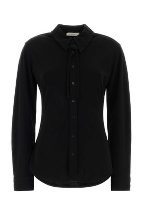 Christophe Lemaire Black Viscose Shirt
