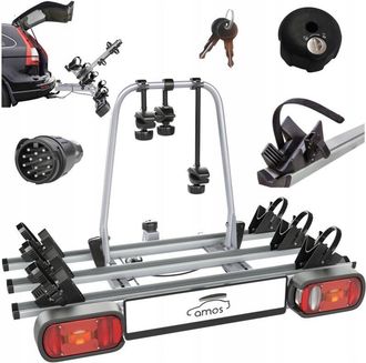 OEM Plataforma Para 3 Bicicletas Amos Giro - 13 Pin