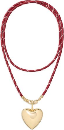 Roxanne Assoulin Collana con ciondolo The Long Happy - Rosso