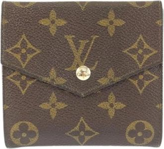 Louis Vuitton Pre-owned Wallets, female, Brown, Size: ONE SIZE Pre-owned Tri-fold Wallet