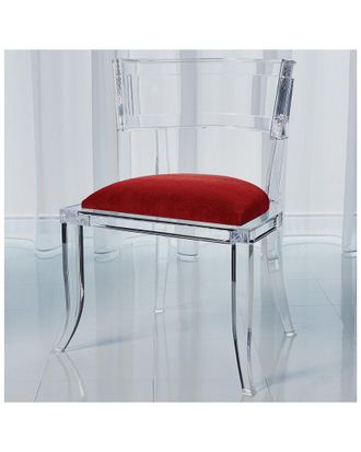 Global Views Klismos Acrylic Chair
