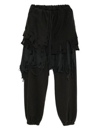 Doublet Phantom sweatpants - men - Cotton - L - Black