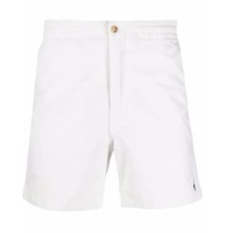 Polo Ralph Lauren Casual Shorts, male, White, Size: M Drawstring Shorts