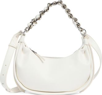 DKNY Fiona Small Hobo Bag in Marshmallow at Nordstrom Rack