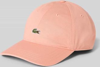 Lacoste Basecap aus reiner Baumwolle in Rosa, Gr&ouml;&szlig;e 1
