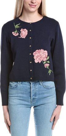 Ted Baker Embroidered Floral Cardigan