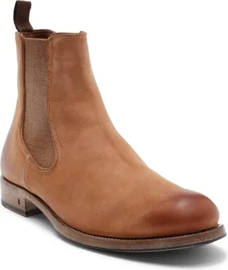 John Varvatos Rivington Chelsea Boot in Brownstone at Nordstrom Rack, Size 10.5