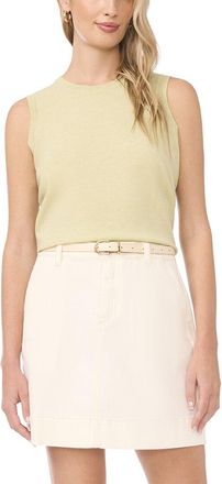 Vince Camuto Linen & Wool-Blend Shell Tank