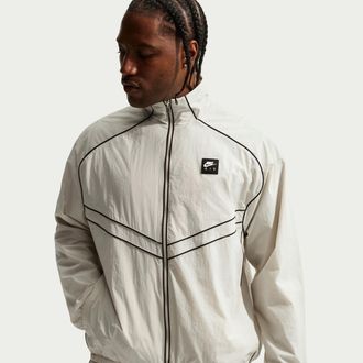 Nike Mens Air Windrunner Track Jacket in Grey | IF1288-072
