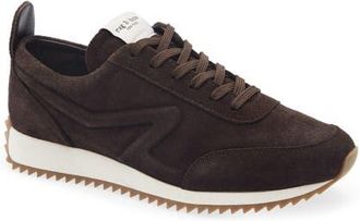 Rag & Bone Retro Runner Sneaker in Dark Chocolate Suede at Nordstrom, Size 36.5
