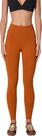 Fj&auml;llr&auml;ven Abisko Tights - Dames - Leggings - Oranje - S - Broeken
