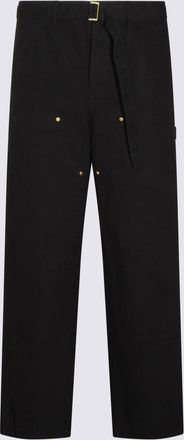sacai Black Cotton Pants