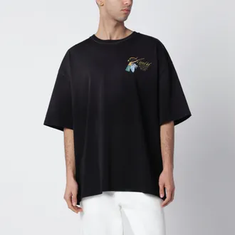 Amiri T-shirt Chateau Keys nera in cotone