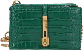 Guess Faux Leather Tas - Dames - Schoudertassen - Groen - ONE Size - Tassen