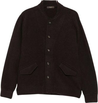 Zanone Truien & Vesten, Heren, Bruin, L, Cardigans
