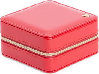 Nordstrom Square Jewelry Box in Red Multi- Gold Heart at Nordstrom Rack