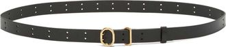 Jil Sander Cannolo leather belt - women - Calf Leather - One Size - Black