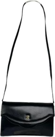 Givenchy Pre-owned Cross Body Bag - Dames - Vintage Schoudertas - Zwart - ONE Size - Leer - Vintage