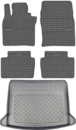 OEM Mazda Cx-30 Crossover De Agosto De 2019. Juego De Alfombrillas De Goma Para Coche Y Alfombrilla Para Maletero