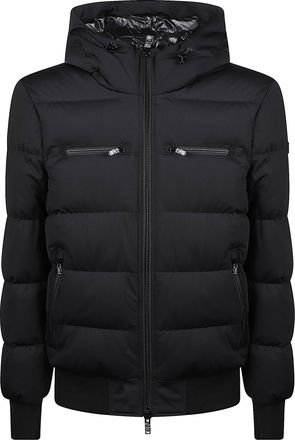 Moose Knuckles Soho Quilted Padded Nylon-Blend Bomber Jacket