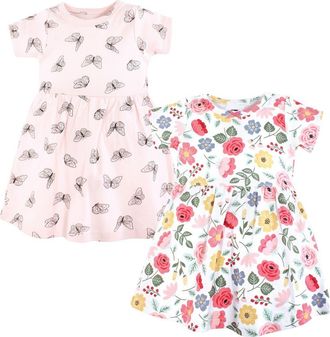 Hudson Baby 2Pk Dress in Modern Botanical at Nordstrom, Size 18-24M