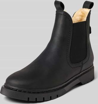 Tamaris Tamaris Chelsea Boots aus echtem Leder in Black, Größe 36
