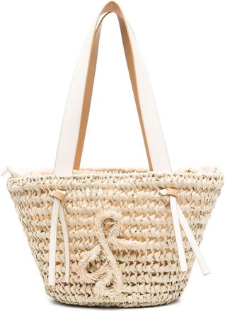 Ruslan Baginskiy Borsa tote The Corn - Bianco