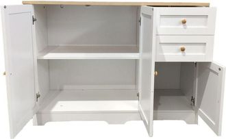 Milani Home SKIVOR - mobile tre ante e due cassetti