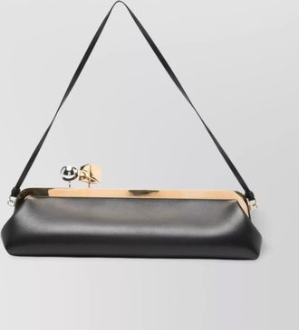 Jacquemus la pochette salon leather clutch bag