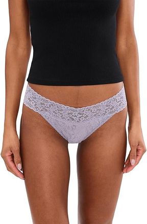 Hanky Panky Signature Lace(r) Original Rise Thongs Womens Underwear Violet Daze, Nylon