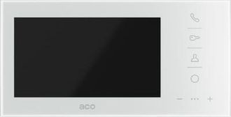 Aco Aco Glass-pro-7 Wh Monitor Familio Como Pro 7 Inch