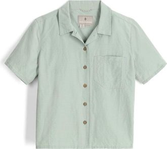 Royal Robbins Desert Pucker S/S Bluse f&uuml;r Damen | gr&uuml;n