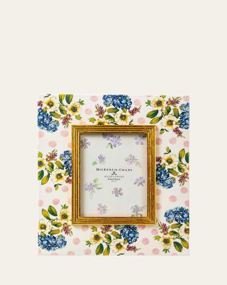 MacKenzie-Childs Wildflowers Enamel Frame, 5 x 7