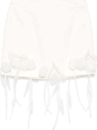 Rotate Minigonna 3D Lily - Bianco