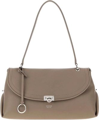 Ferragamo Mujer, Bolsos, Gris, Talla: ONE Size